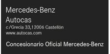 Autocas Mercedes Benz
